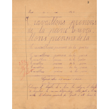 Cahier spécial de devoirs mensuels