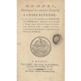 Hymnes, cantiques et chants civiques à l'être suprême