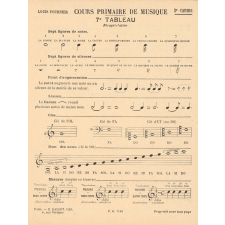 Cours primaire de musique. 3e cahier