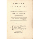 Morale élémentaire à l'usage des écoles françaises