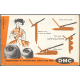 Apprenez à crocheter avec les fils D.M.C. Buvard n° 8