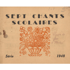 Sept chants scolaires. Série 1948