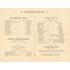 Oeuvre du Trousseau des écoles communales de Bar-le-Duc : programme des soirées des 15 et 16 octobre 1912 données au profit de l'Oeuvre par les Membres Auxiliaires