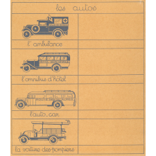 Les autos : jeu d'attention visuelle