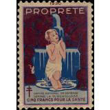 Timbre antituberculeux : propreté