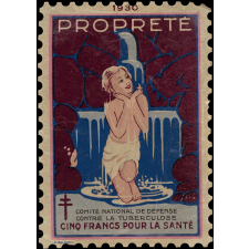 Timbre antituberculeux : propreté