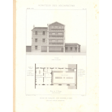 École de garçons, rue Ordener, à Paris