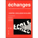 Contre l'exclusion scolaire : Dans une perspective de prévention, d'adaptation, d'intégration
