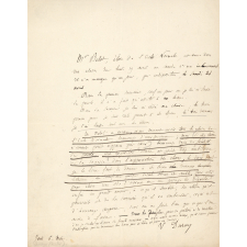 Lettre administrative. 