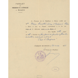 Journal scolaire Freinet. C'est l'Buquet. Déclaration préfectorale. 