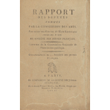 Rapport des députés nommés par la Commission des Arts, Pour assister aux Exercices de l'Ecole Républicaine connue sous le nom de Société des jeunes Français - Lettre de la Commission Nationale de l'Instruction publique - Organisation de la Société des jeunes Français - Prospectus de la Société des jeunes Français.