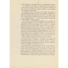 Débat sur le règlement de 1837. 