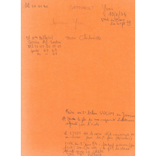 Fonds Jugie. Dossier d'un suivi d'enfant coréen adopté avec très gros pb de langage. 