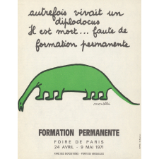 Formation permanente. Foire de Paris 24 avril-9 mai 1971.