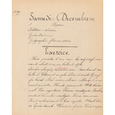 Cahier journalier