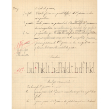 Cahier journalier