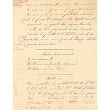 Cahier journalier