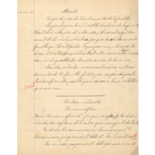 Cahier journalier