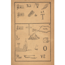 Carnet de rébus. 