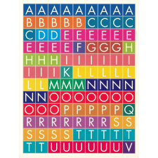 J'écris des mots en autocollants grâce aux mots croisés - A la maternelle - Dès 4 ans.