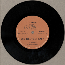 Die Deutschen 1. Disque 7 : leçons 49 à 51, leçons 53 à 55