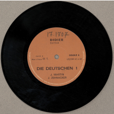 Die Deutschen 1. Disque 8 : leçons 57 à 59, leçons 61 à 63