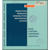 Traduction française, introduction méthodique, lexique pour l'édition visaphone 