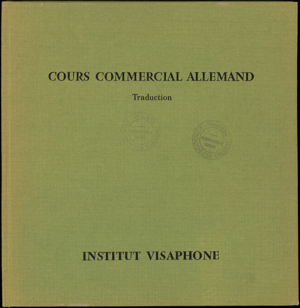 Cours commercial allemand