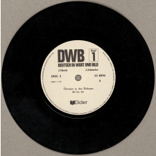 DWB : deutsch in Wort und Bild. Band 1, le nouveau cours d'allemand pour les grands commançants et les adultes. Disc 3 : Übungen zu den Dialogen 21 bis 25, Übungen zu den Dialogen 26 bis 30