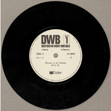 DWB : deutsch in Wort und Bild. Band 1, le nouveau cours d'allemand pour les grands commançants et les adultes. Disc 5 : Übungen zu den Dialogen 41 bis 45, Übungen zu den Dialogen 46 bis 50