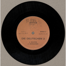 Die Deutschen 2. Disque 4 : leçons 25 à 27, leçons 29 à 31