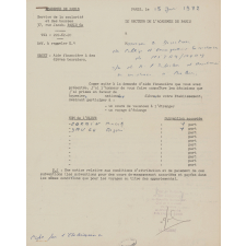 Aide financière à des élèves boursiers.