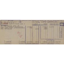 Ensemble de bulletins de salaire. 