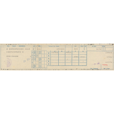 Ensemble de bulletins de salaire. 
