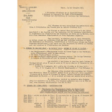 Bourses nationales pour la rentrée d'octobre 1955.
