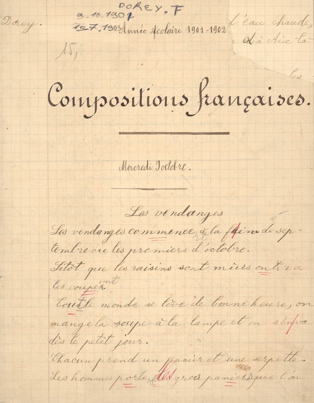 Compositions françaises