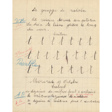 Cahier journalier