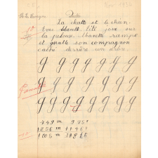 Cahier journalier