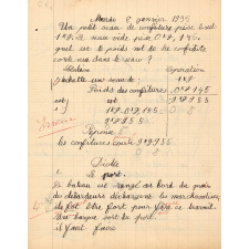 Cahier journalier