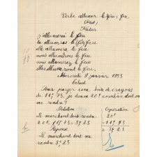 Cahier journalier