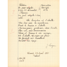 Cahier journalier