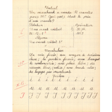 Cahier journalier
