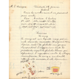 Cahier journalier