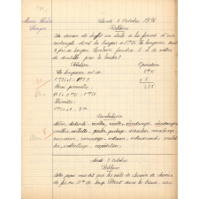 Cahier journalier