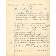 Cahier journalier