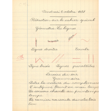 Cahier journalier