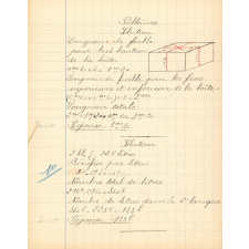 Cahier journalier