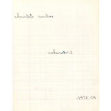 Cahier n°1