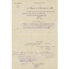 Arrêté de nomination. 