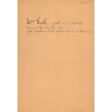 Nomination de Paul Guth comme chargé d'une heure de cours à l'Ecole supérieure des sciences et des lettres de Rouen. 